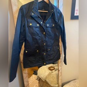 LAST CHANCE: J. Crew | Black Jacket with Gold Snaps